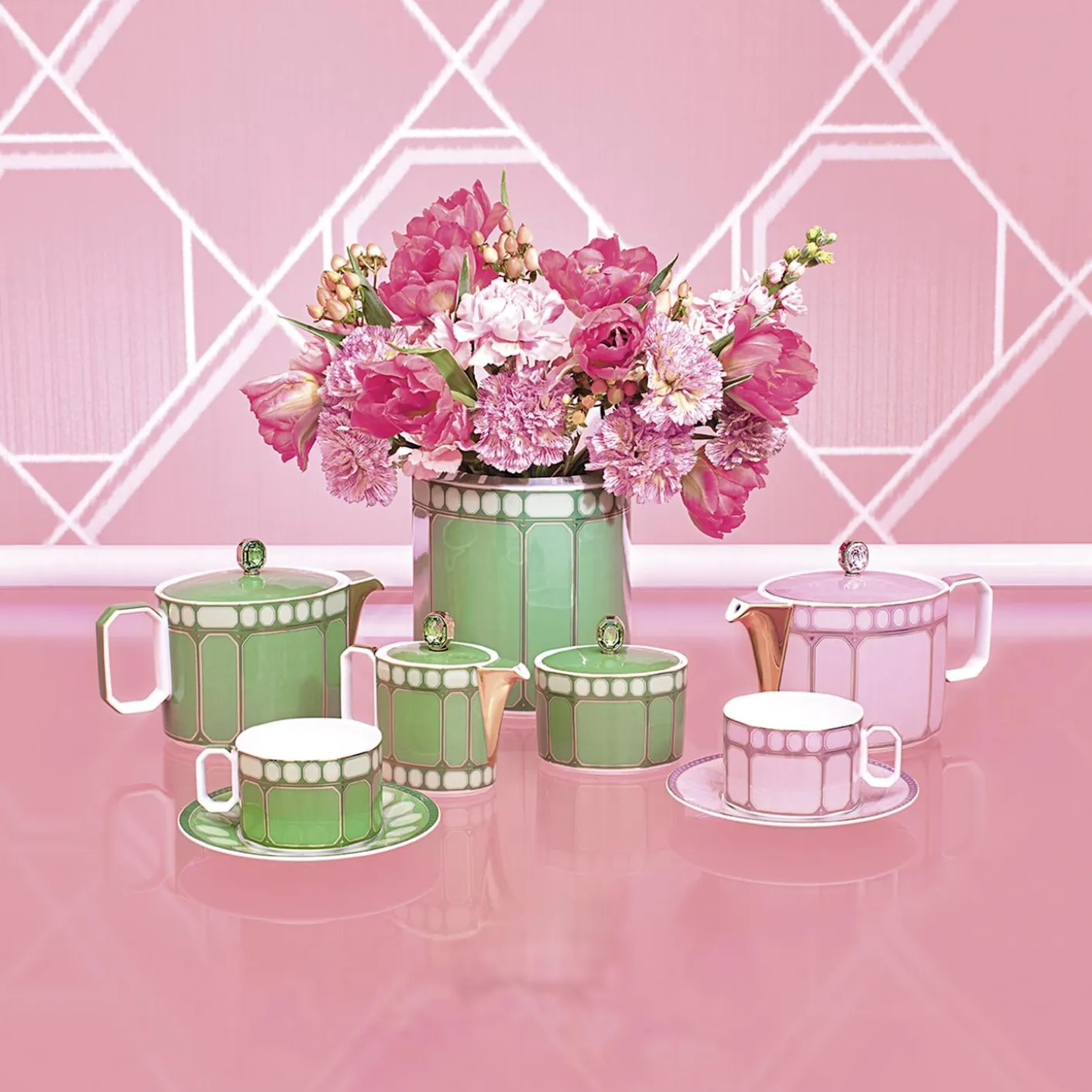 Signum teacup with saucer