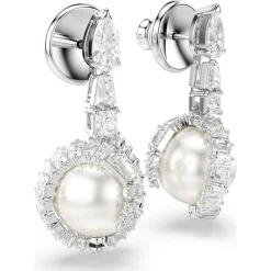 Snake drop earrings