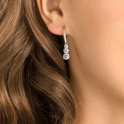 Stilla Attract hoop earrings