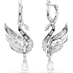 Swan earrings