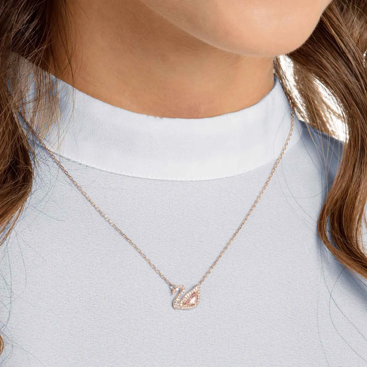 Swan necklace