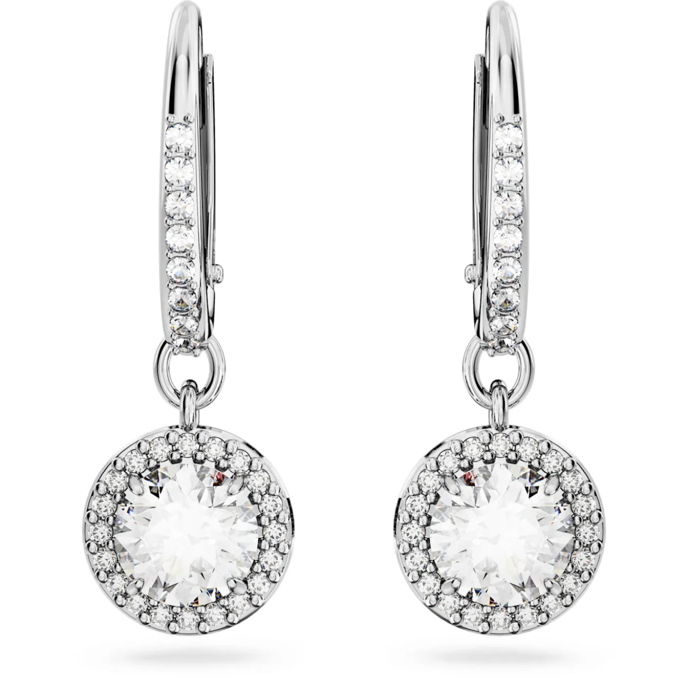 Una Angelic drop earrings