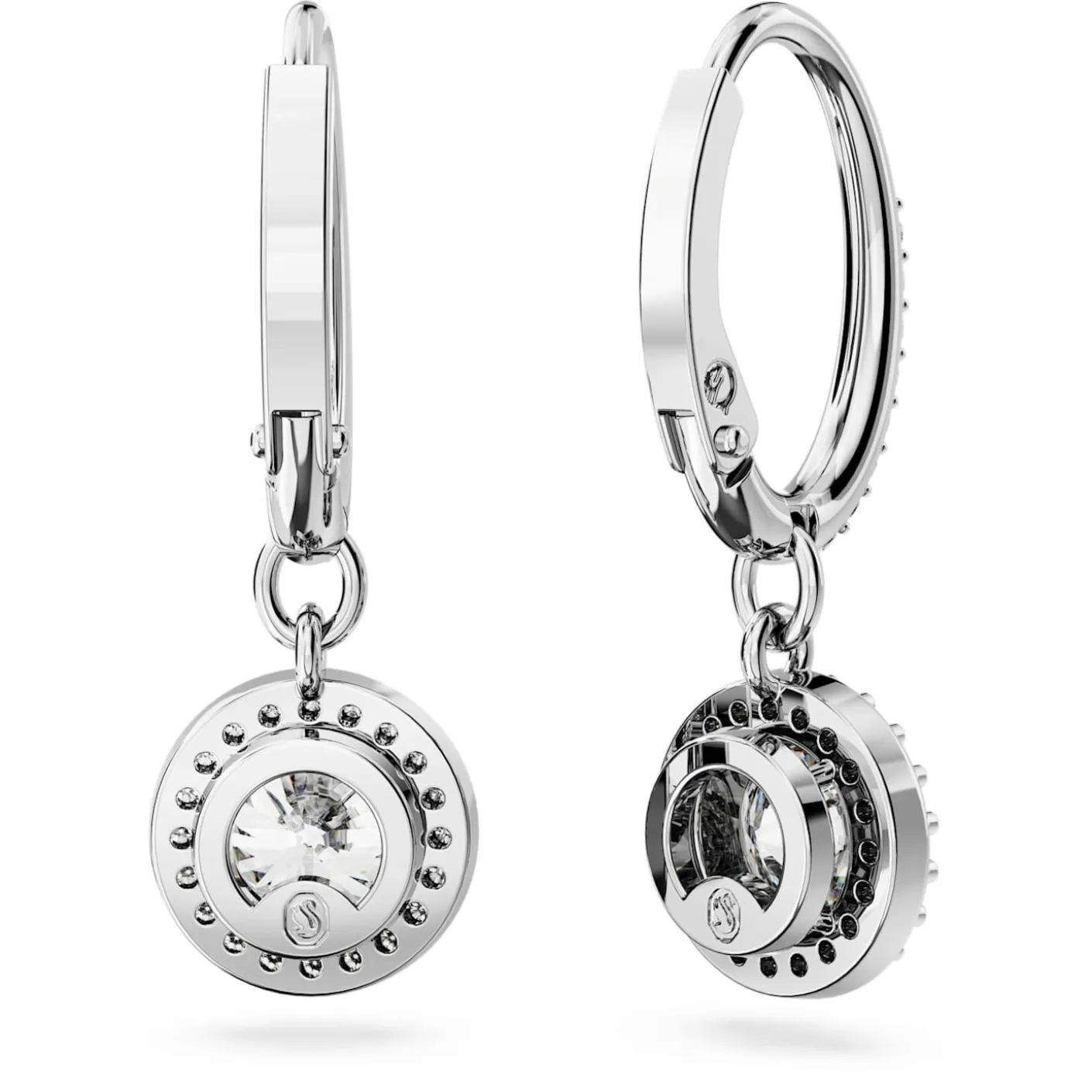 Una Angelic drop earrings