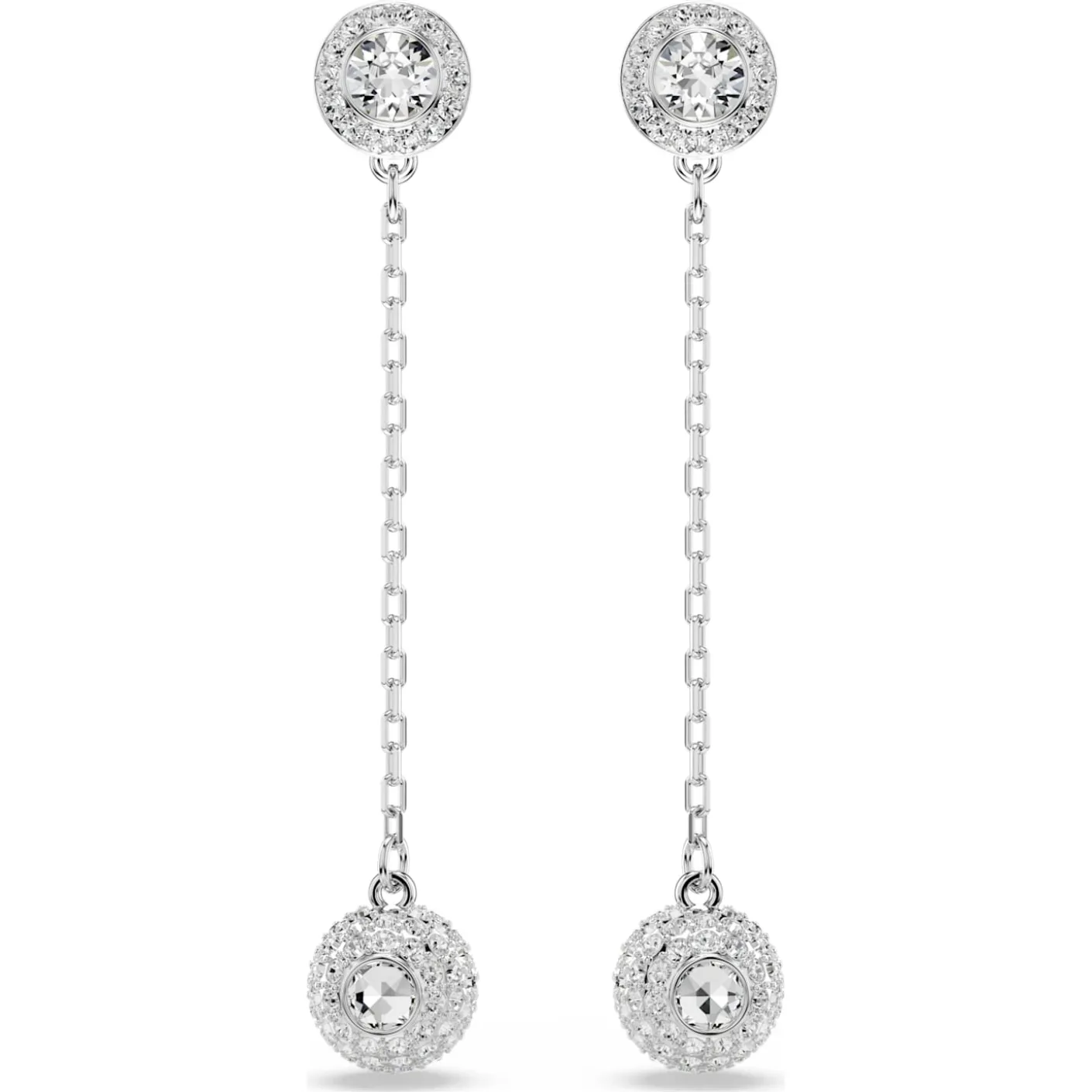 Una Angelic drop earrings