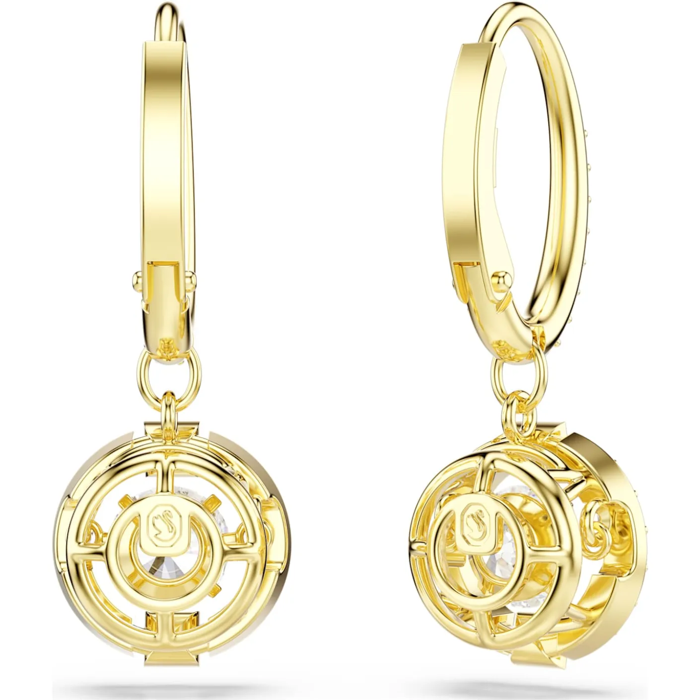 Una Angelic drop earrings