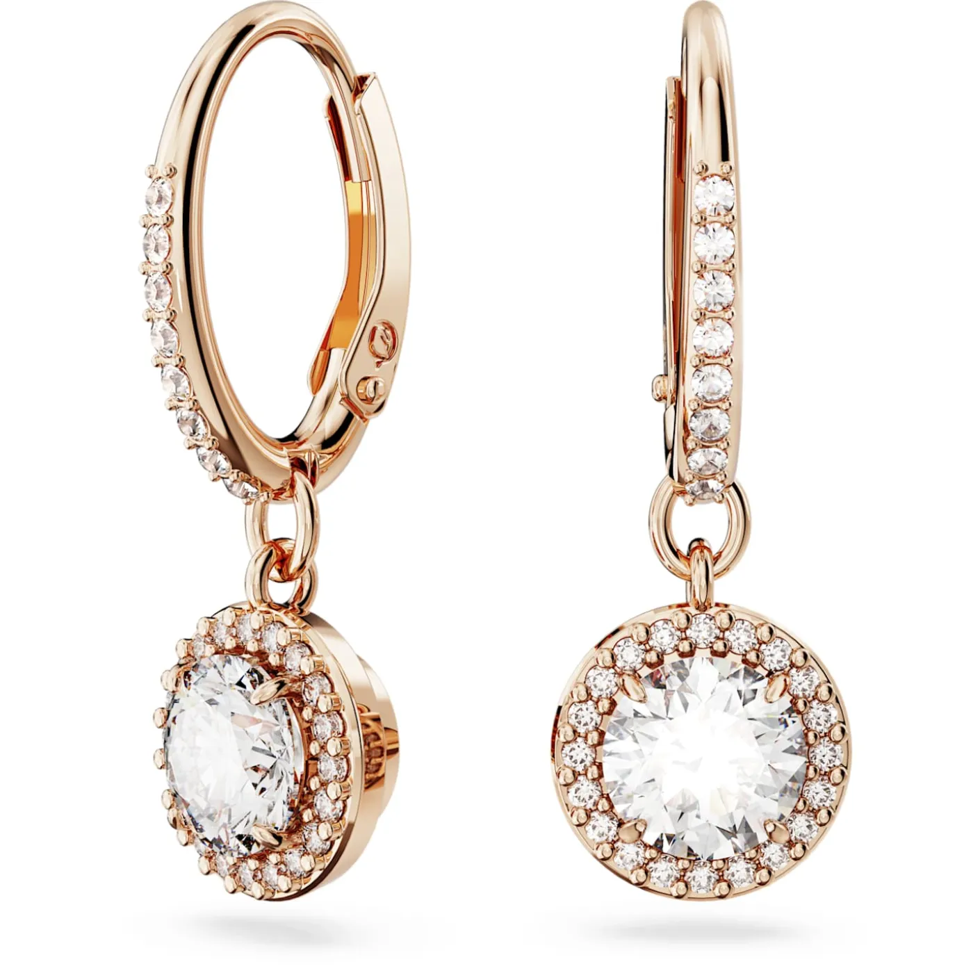 Una Angelic drop earrings