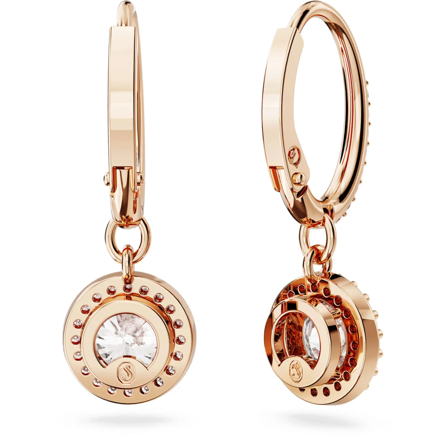 Una Angelic drop earrings