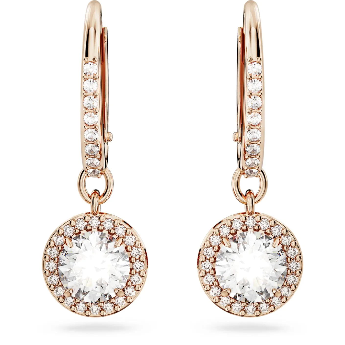 Una Angelic drop earrings