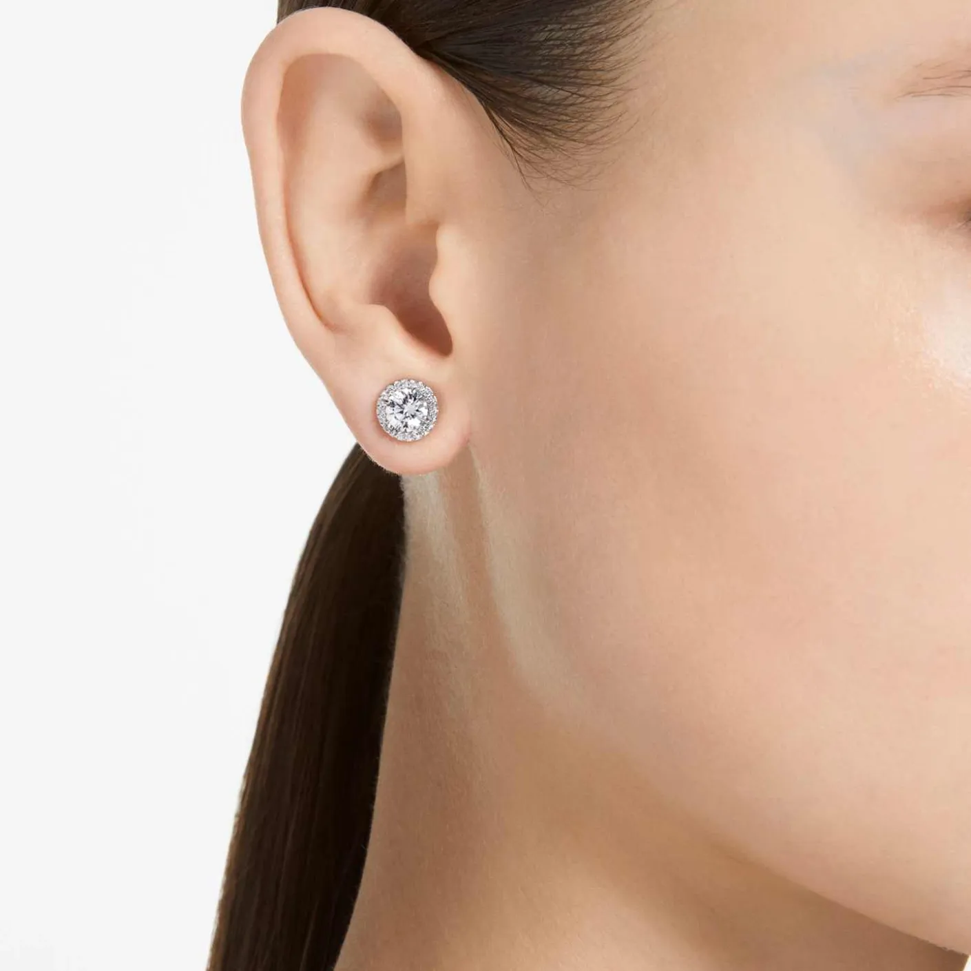 Una Angelic stud earrings